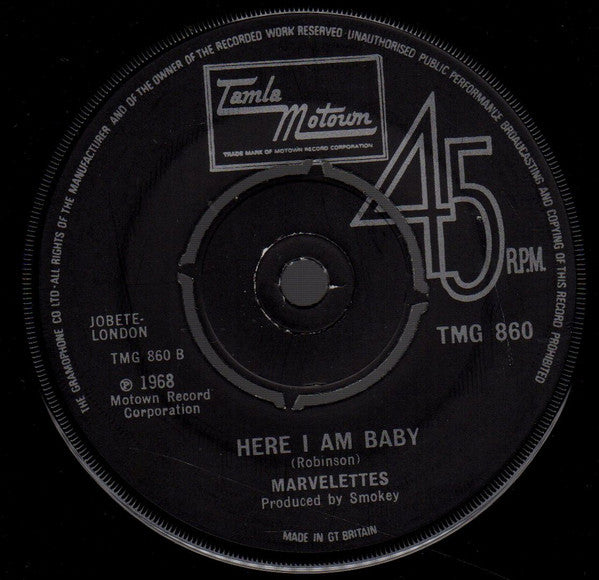 Marvelettes* : Reachin' For Something I Can't Have (7", Single, 4-P)