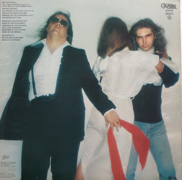 Meat Loaf : Bat Out Of Hell (LP, Album, RP)