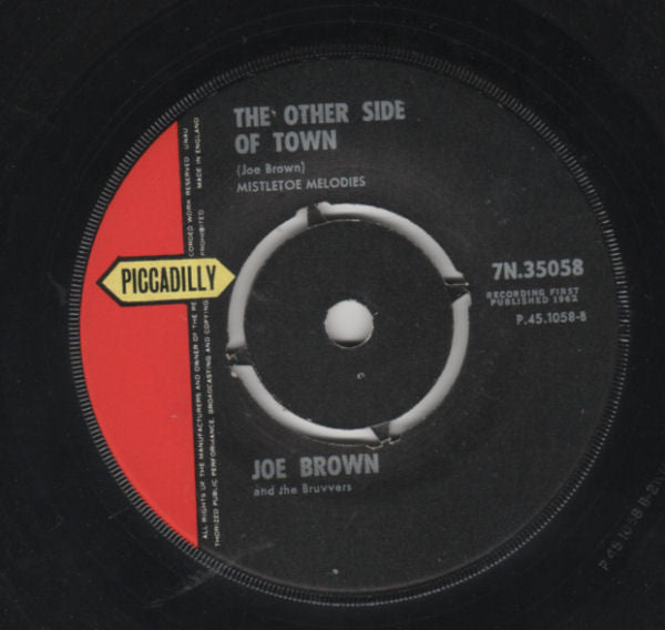 Joe Brown And The Bruvvers : Your Tender Look (7", Single)