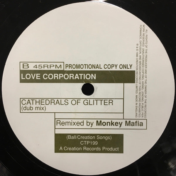 Love Corporation : Cathedrals Of Glitter (12", Promo)