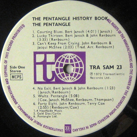 Pentangle : History Book (LP, Comp)