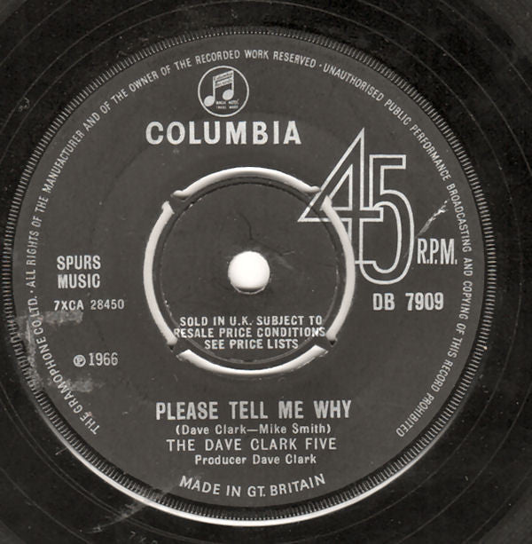 The Dave Clark Five : Look Before You Leap (7", Single)
