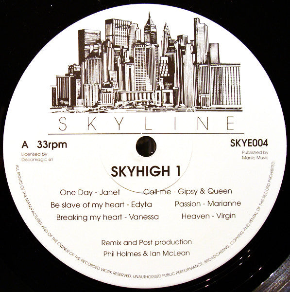 Various : Skyhigh Megamix - Episode 1 (12", Comp, Mixed)
