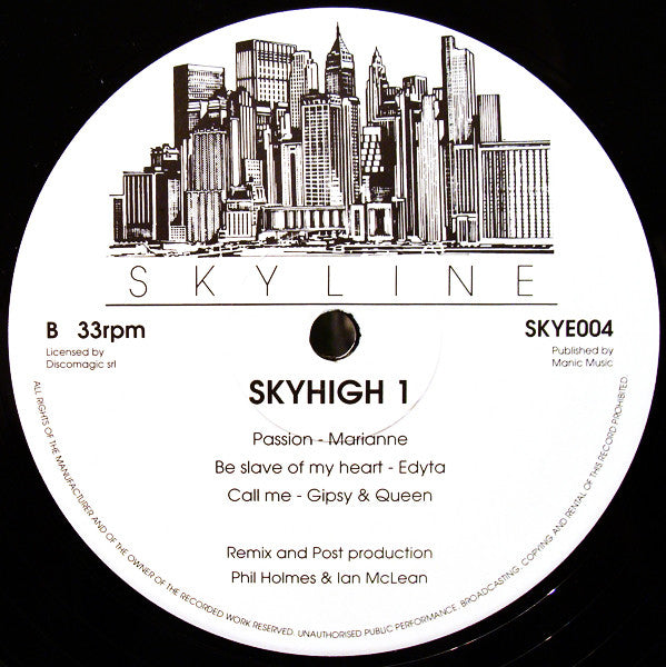 Various : Skyhigh Megamix - Episode 1 (12", Comp, Mixed)