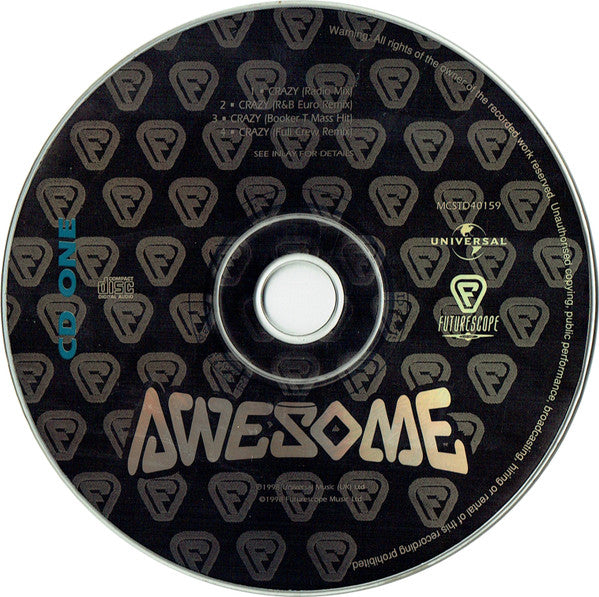 Awesome (2) : Crazy (CD, Single, CD1)