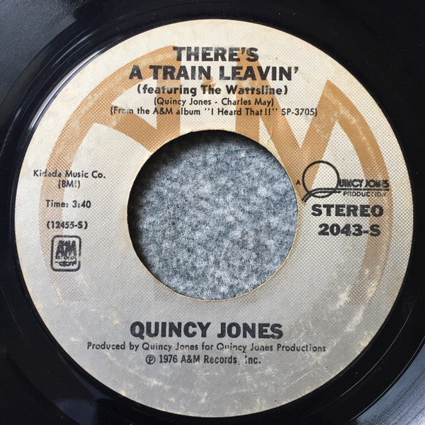 Quincy Jones : Stuff Like That (7", Single, Styrene, Pit)