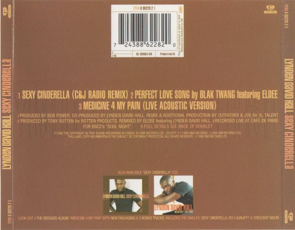 Lynden David Hall : Sexy Cinderella (CD, Single, RE, CD1)