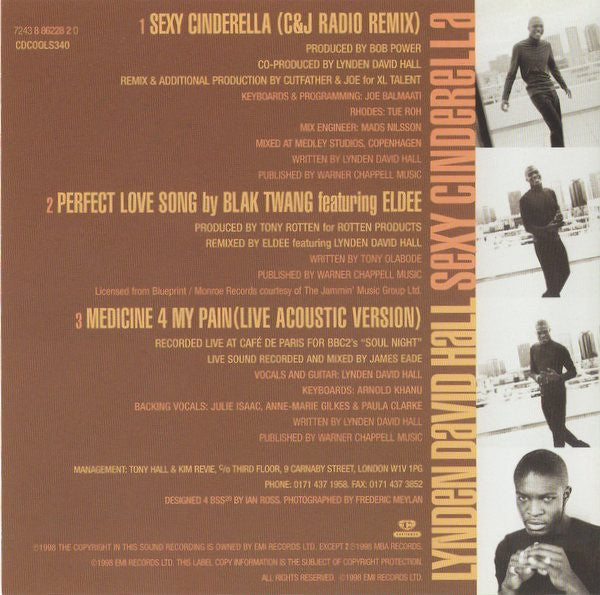 Lynden David Hall : Sexy Cinderella (CD, Single, RE, CD1)