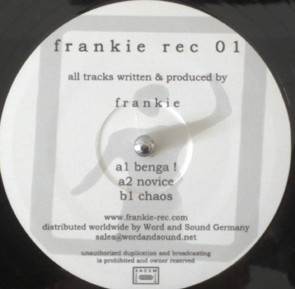 Frankie (2) : Frankie Rec 01 (12")