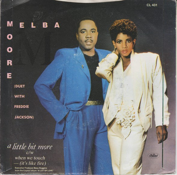 Melba Moore : A Little Bit More (7", Single)