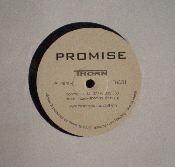 Thorn (10) : Promise (12")