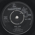 Adam Faith : What Now (7", Single)