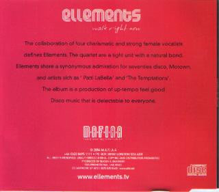 Ellements : Walk Right Now (CD, Single, Promo)