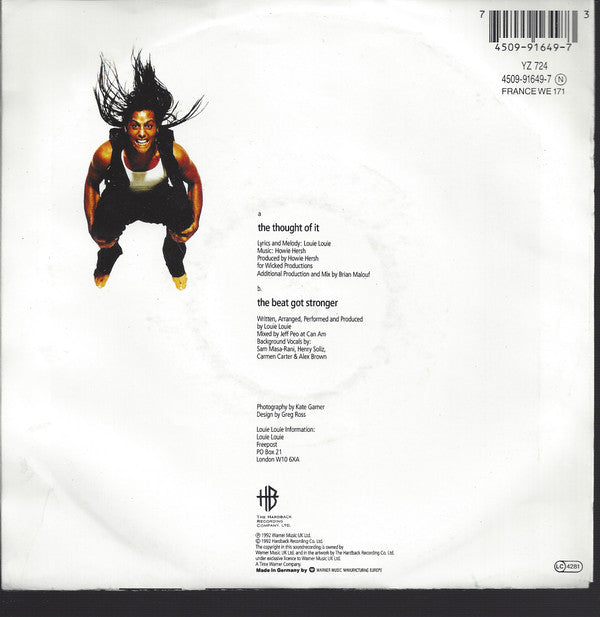 Louie Louie (2) : The Thought Of It (7")