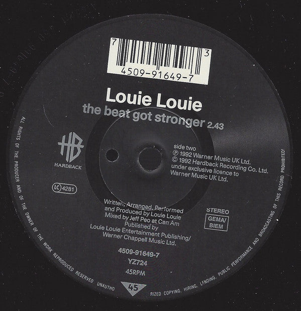 Louie Louie (2) : The Thought Of It (7")