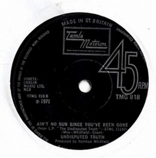 The Undisputed Truth : Superstar (Remember How You Got Where You Are) (7", Single)