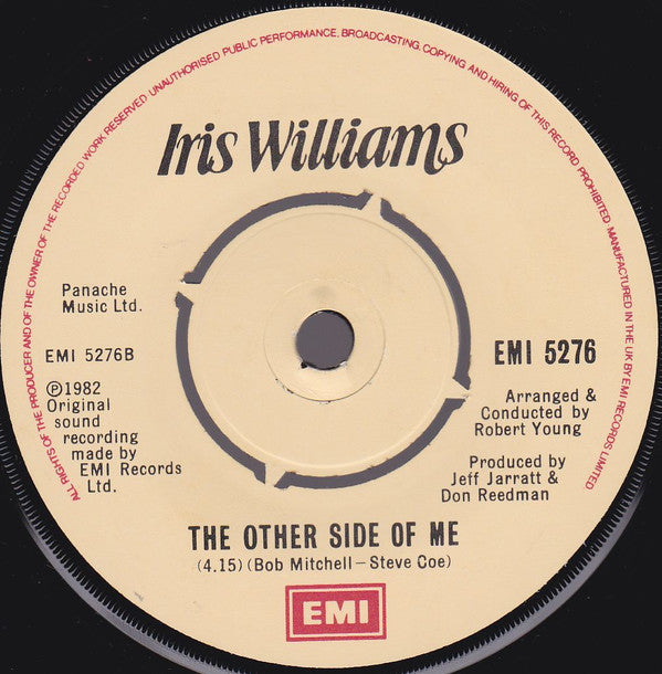 Iris Williams : Just Like Magic (7", Single)