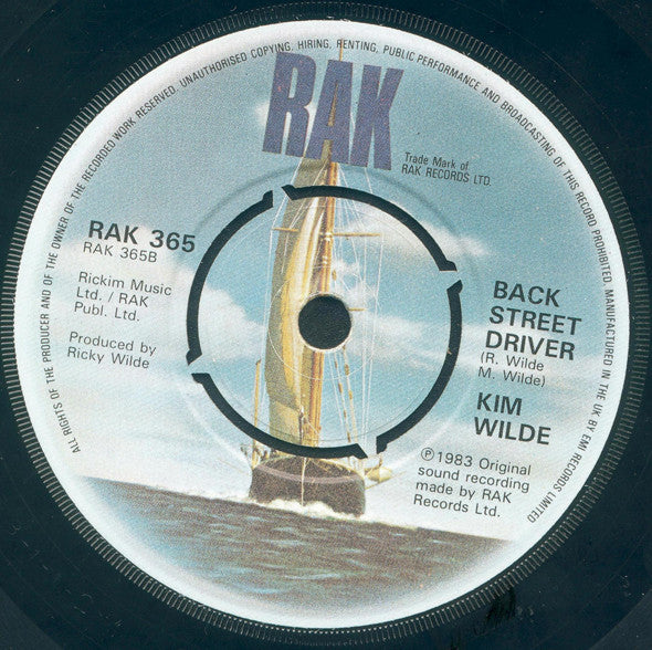 Kim Wilde : Dancing In The Dark (7", Single)