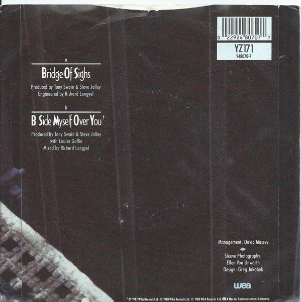 Louise Goffin : Bridge Of Sighs (7", Single)