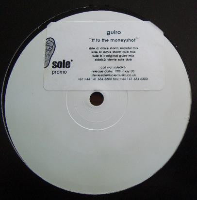 Guiro : FF To The Money Shot (12", Promo, W/Lbl, Sti)