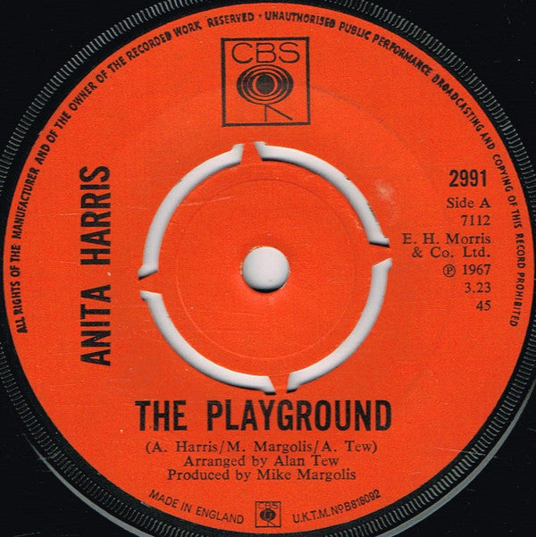Anita Harris : The Playground (7", Single)