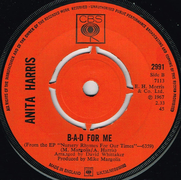 Anita Harris : The Playground (7", Single)