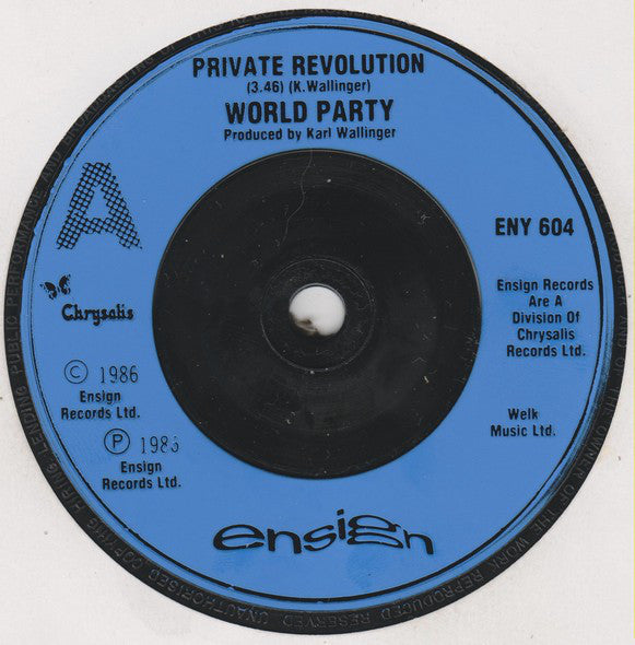 World Party : Private Revolution (7", Single)