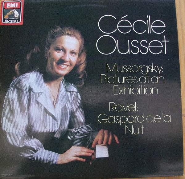 Cécile Ousset – Modest Mussorgsky / Maurice Ravel : Pictures At An Exhibition / Gaspard De La Nuit (LP)