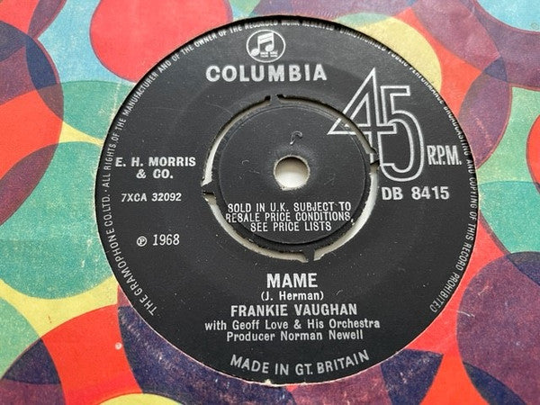Frankie Vaughan : Mame (7")