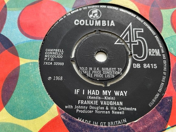 Frankie Vaughan : Mame (7")