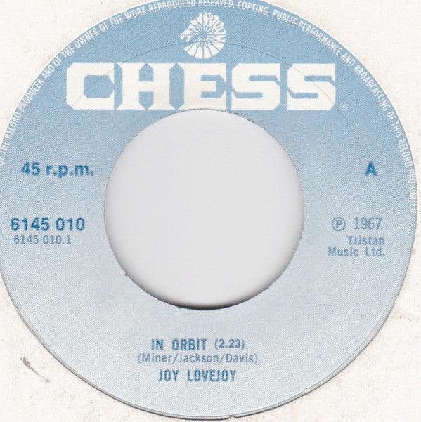 Joy Lovejoy : In Orbit (7", Single)