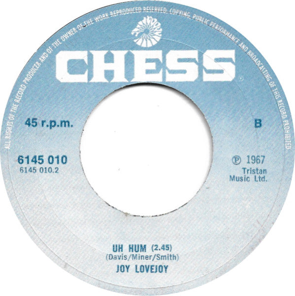 Joy Lovejoy : In Orbit (7", Single)