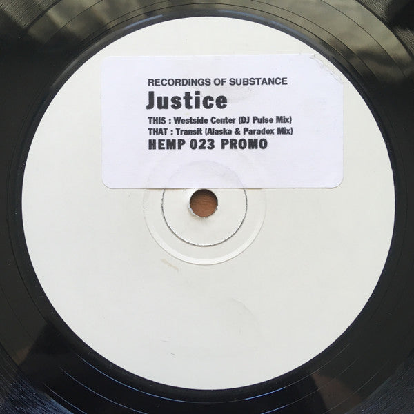 Justice : Westside Centre (Remixes) (12", Promo, W/Lbl)