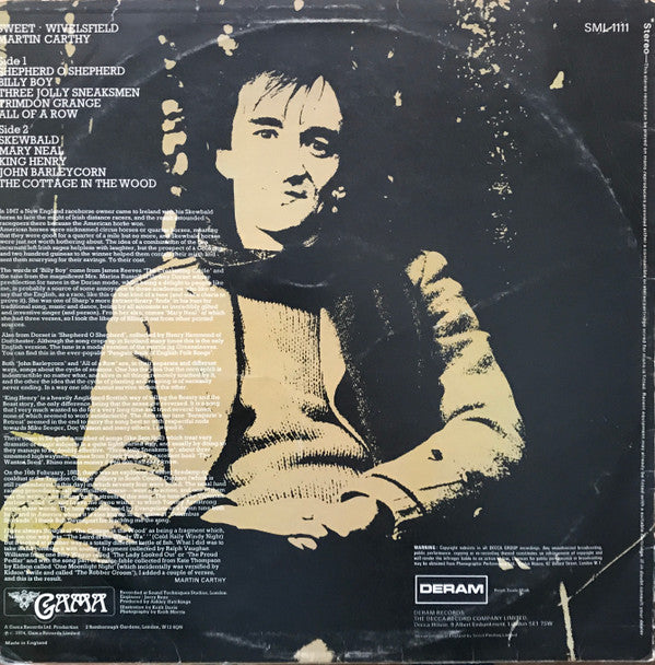 Martin Carthy : Sweet Wivelsfield (LP, Album)