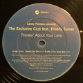 Lenny Fontana Presents The Exclusive Club Feat. Freddy Turner : Thinkin' About Your Love (12", Promo)