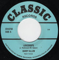 Barry Allen / Jack London & The Sparrows : Lovedrops / If You Don't Want My Love (7", Single)