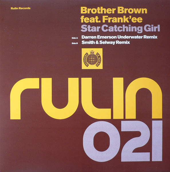 Brother Brown Feat. Frank'ee : Star Catching Girl (12")