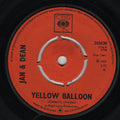 Jan & Dean : Yellow Balloon (7", Single)
