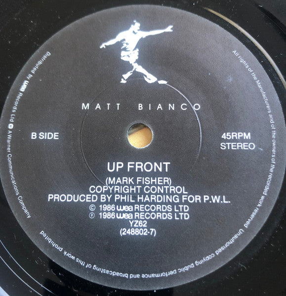 Matt Bianco : Just Can't Stand It (7")