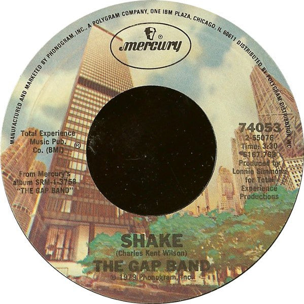 The Gap Band : Shake (7", Pit)