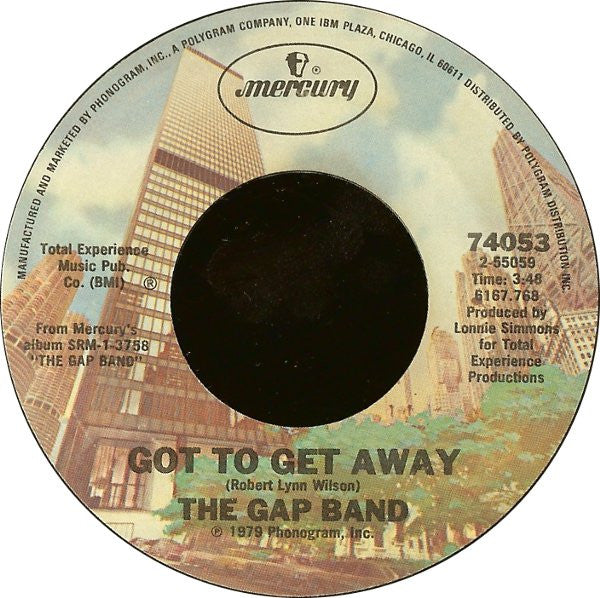 The Gap Band : Shake (7", Pit)