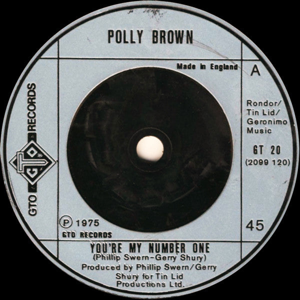 Polly Brown : You're My Number One (7")