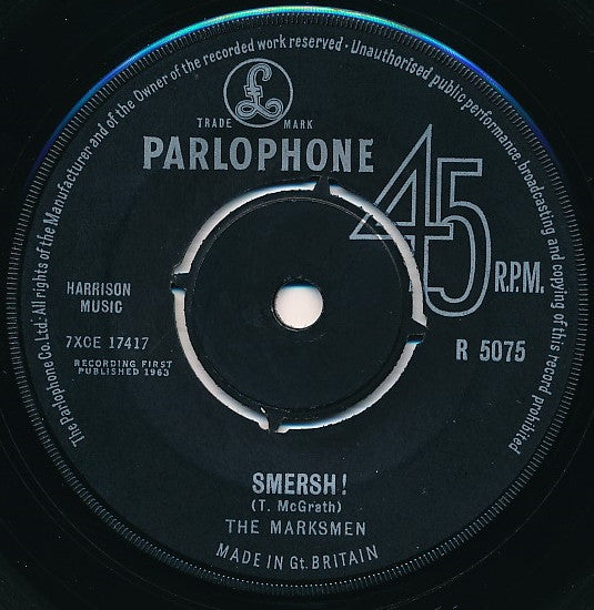 The Marksmen (5) : Smersh! (7", Single)