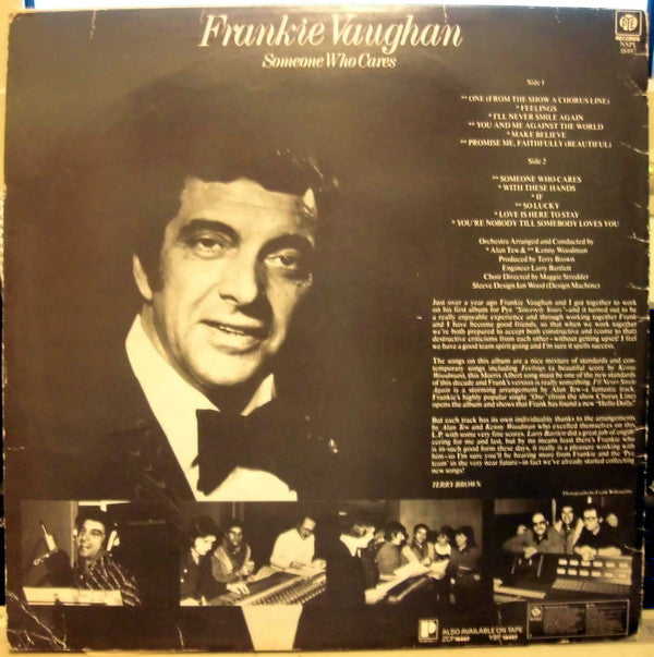 Frankie Vaughan : Someone Who Cares (LP)