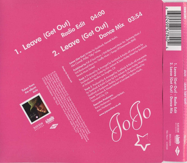 JoJo (3) : Leave (Get Out) (CD, Single)
