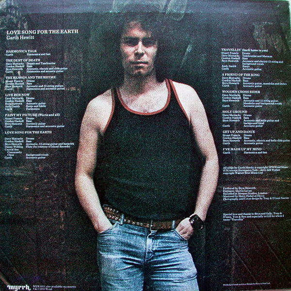 Garth Hewitt : Love Song For The Earth (LP, Album)