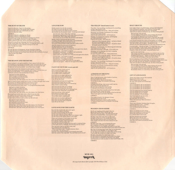Garth Hewitt : Love Song For The Earth (LP, Album)