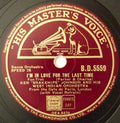 Ken 'Snakehips' Johnson & His West Indian Dance Orchestra : I'm In Love For The Last Time / Seventeen Candles (Shellac, 10")