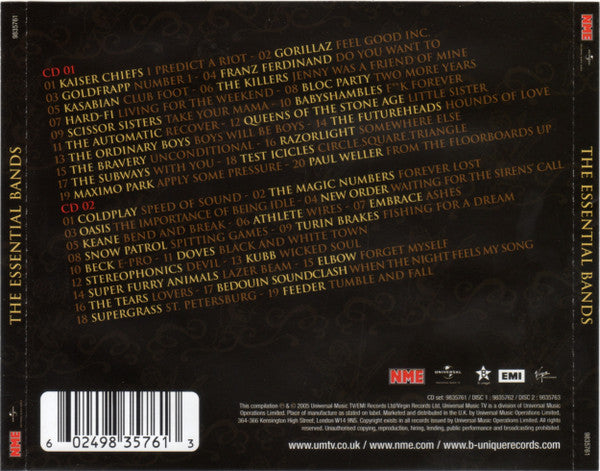 Various : NME Presents The Essential Bands (2xCD, Comp)