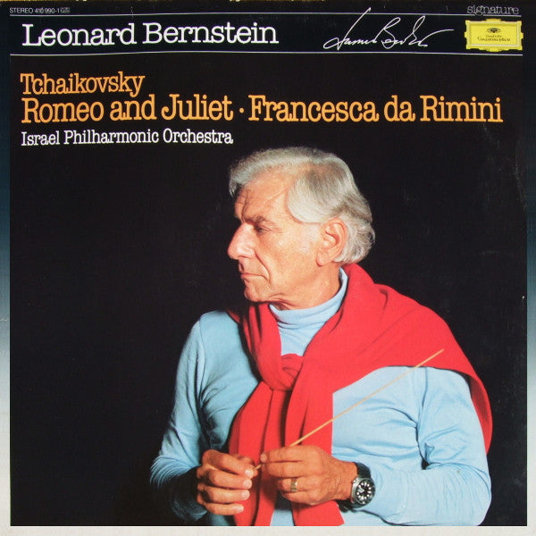 Pyotr Ilyich Tchaikovsky, Leonard Bernstein, Israel Philharmonic Orchestra : Romeo And Juliet - Francesca Da Rimini (LP, RE)